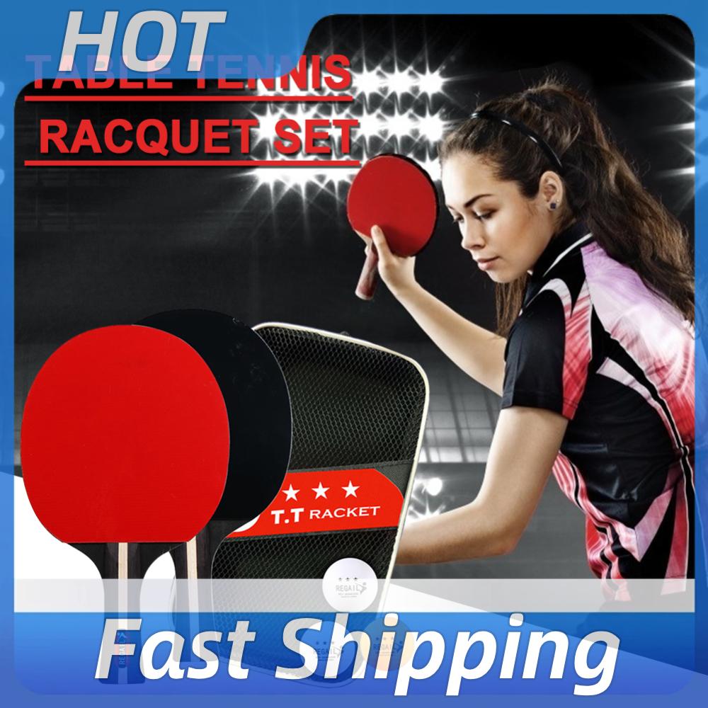 Ping Pong Ball Set - Набор для пинг-понга: 2 ракетки и