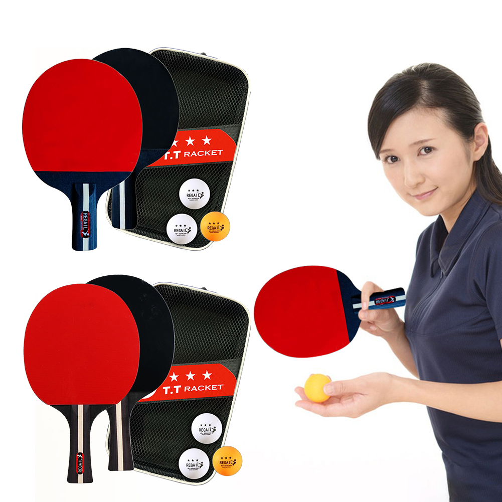 Ping Pong Ball Set - Ракетка для настольного тенниса, 2 ракетки