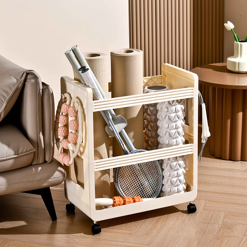 Sports Equipment Trolley - Полка для хранения йоги, держатель для