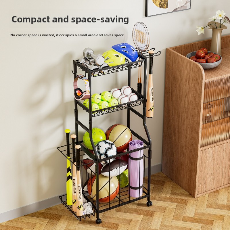 Sports Equipment Trolley - Многофункциональная стойка для хранения спортивного инвентаря,