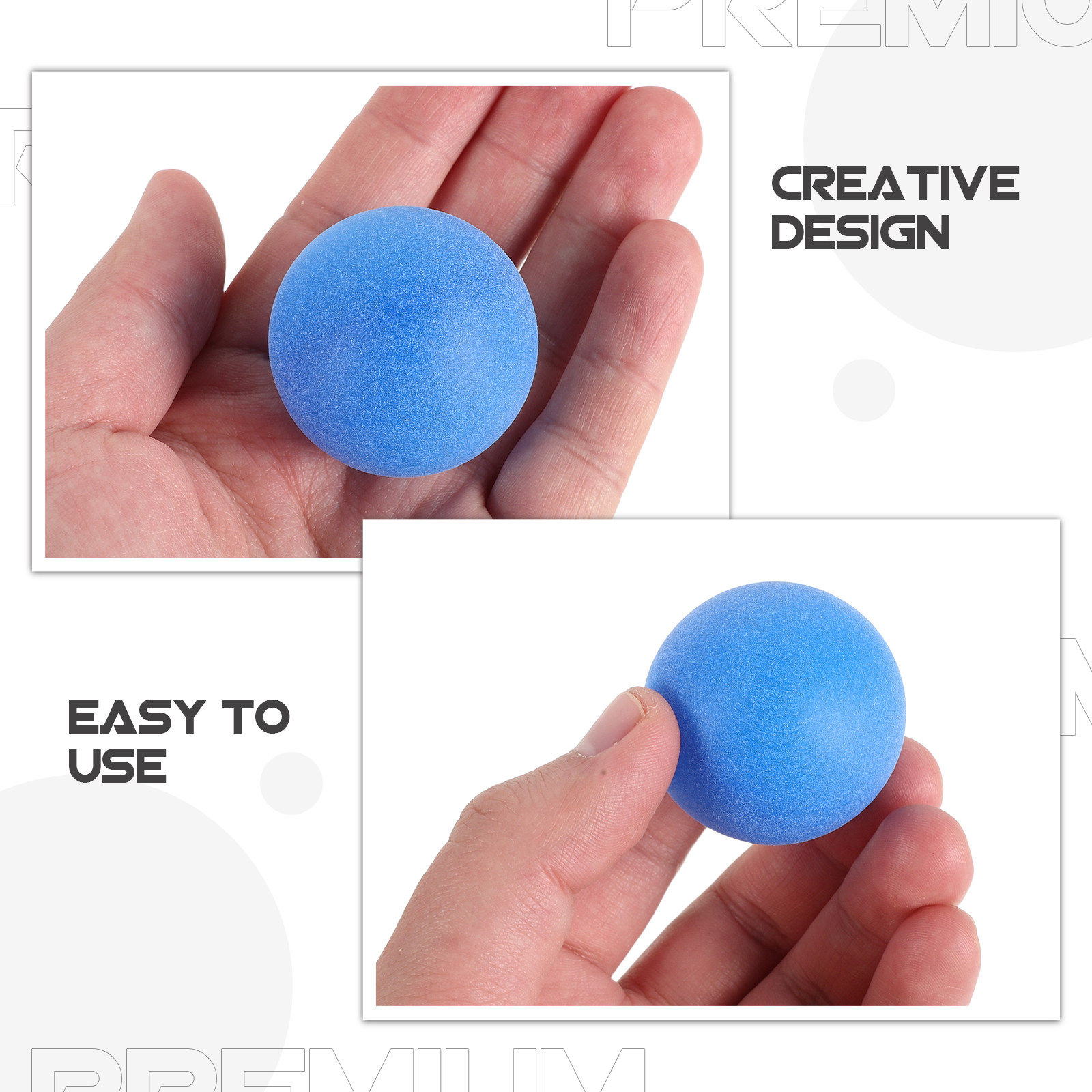 Ping Pong Ball Set - 50 шт. пластиковых шариков для пинг-понга,