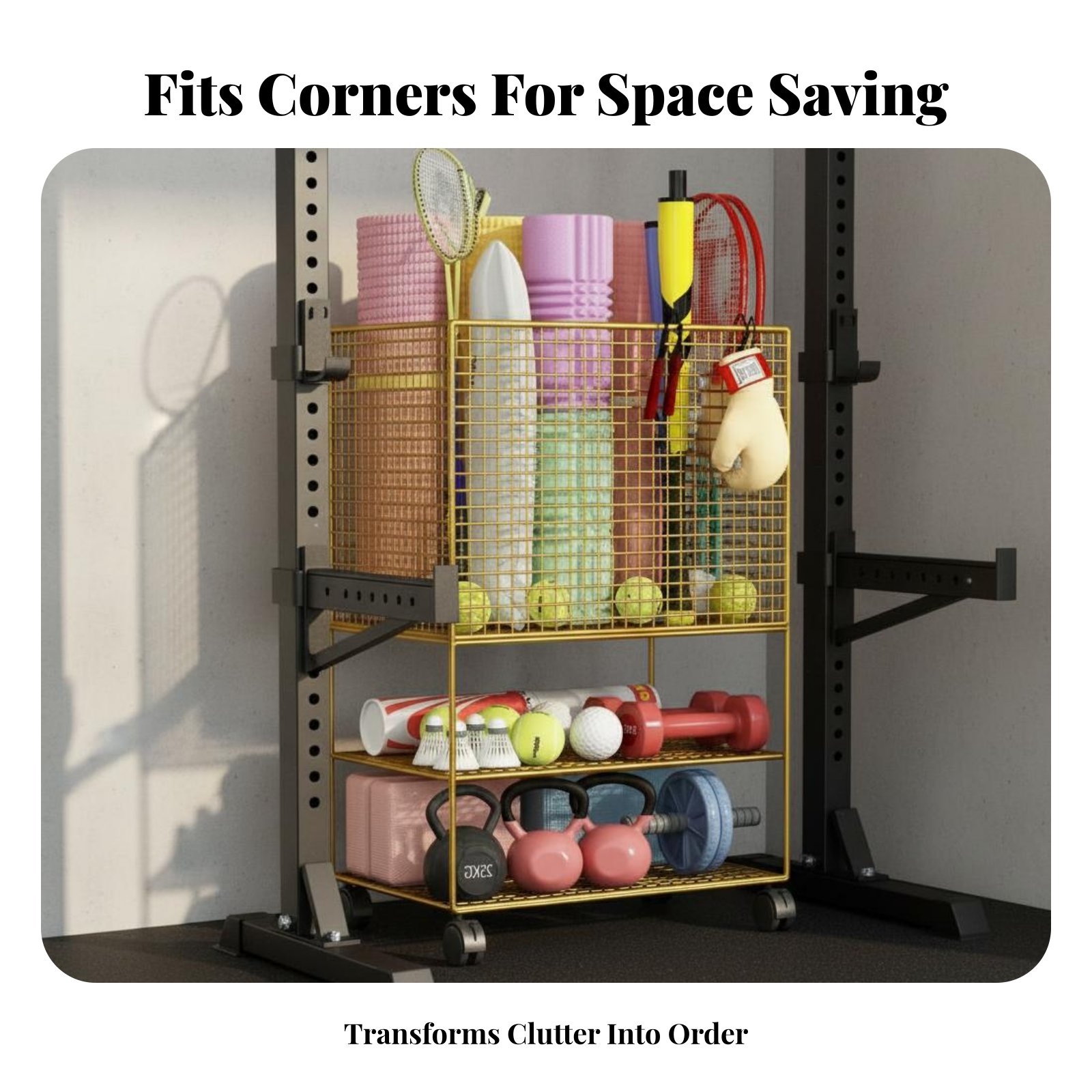 Стойка для хранения ковриков д – обзор и цена Sports Equipment Trolley