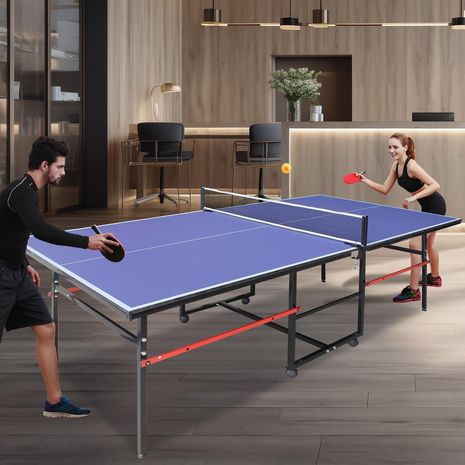 8-футовый переносной стол для  – обзор и цена Ping Pong Ball Set