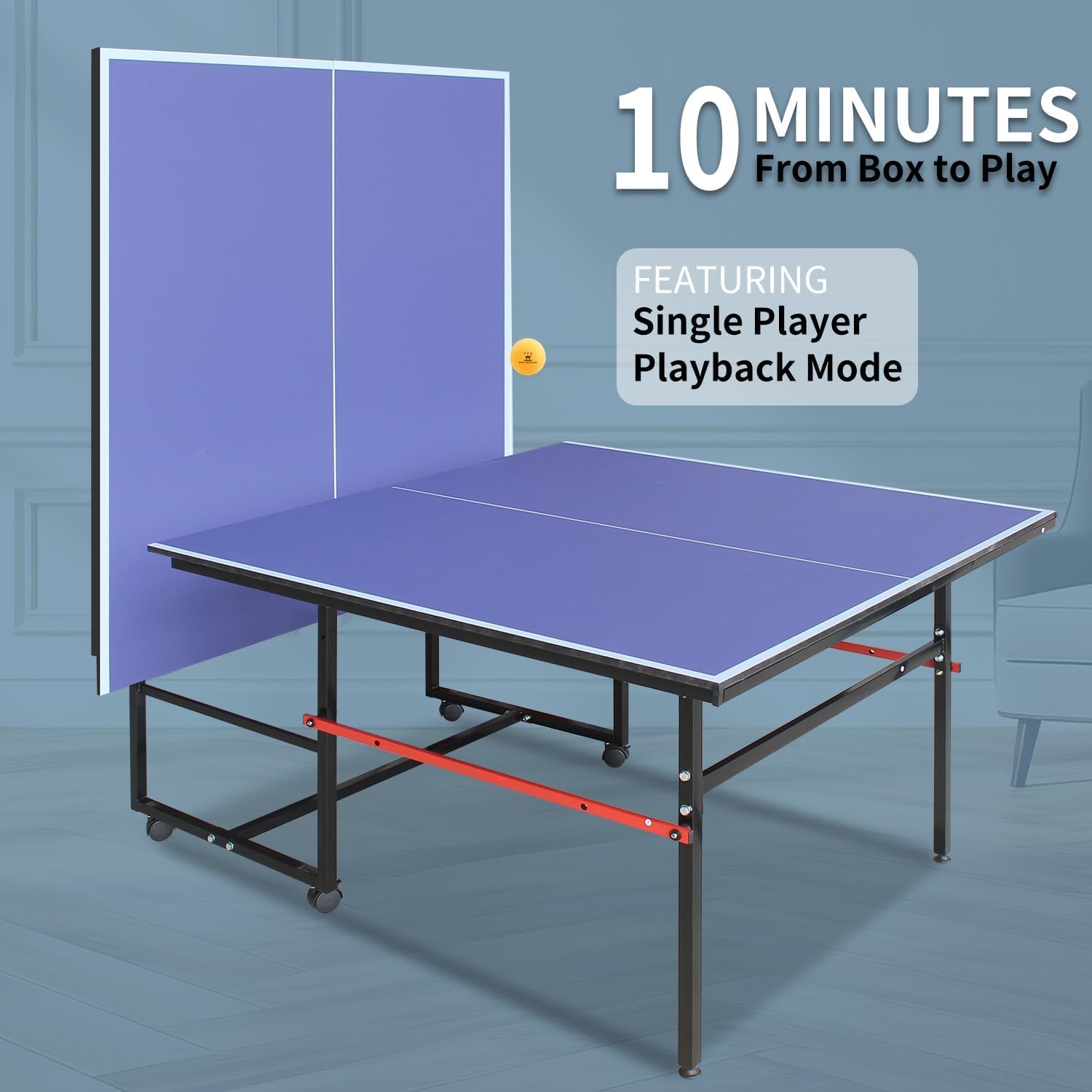 8-футовый переносной стол для  – обзор и цена Ping Pong Ball Set