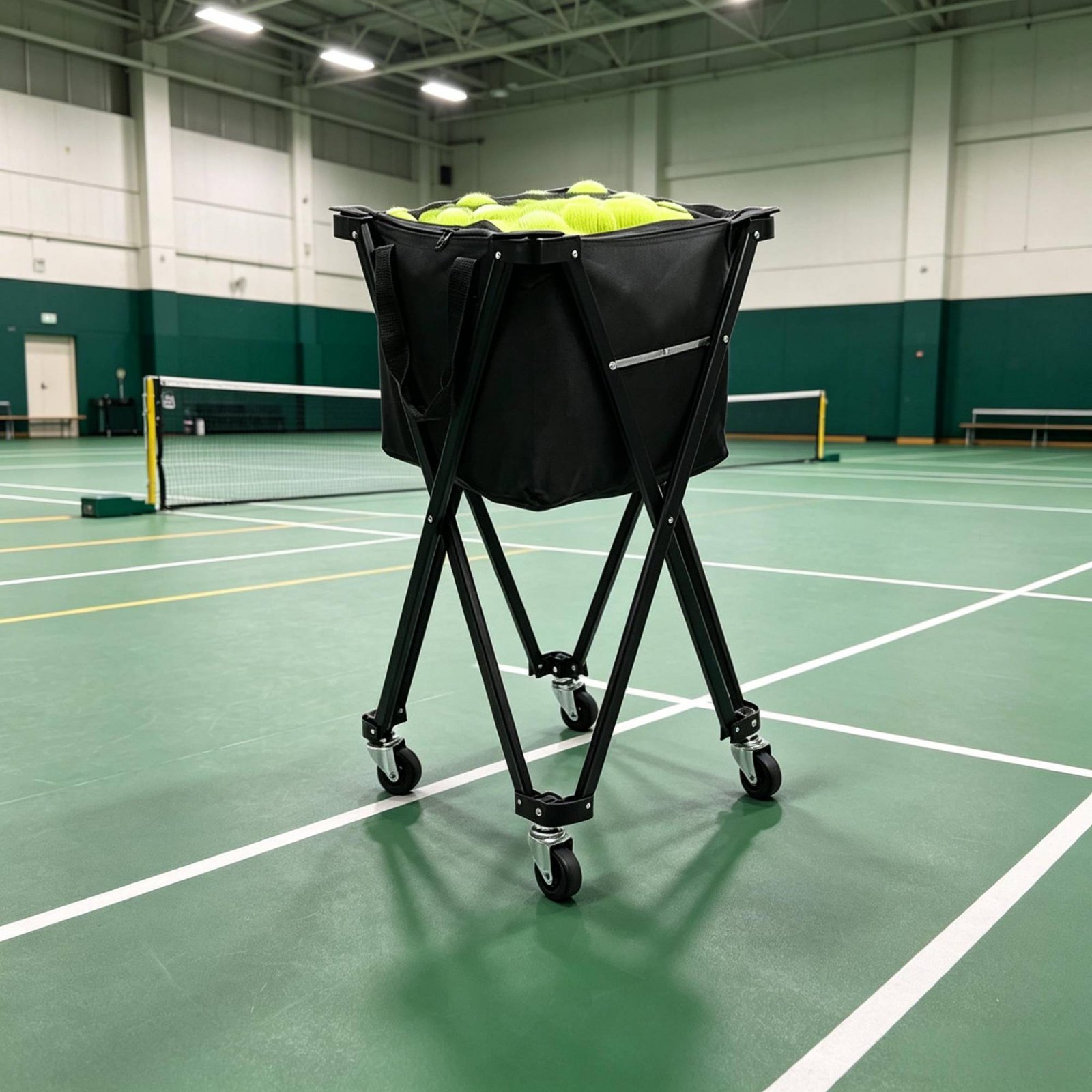 Тележка для пиклбола с колесам – обзор и цена Sports Equipment Trolley