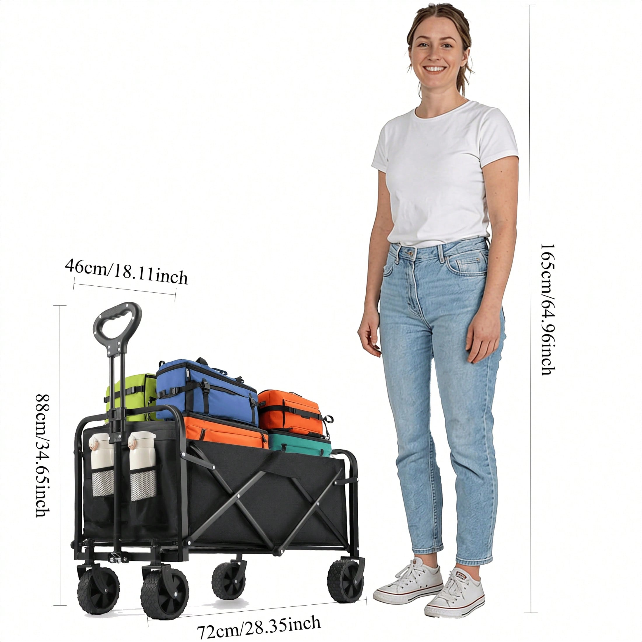 Складная тележка для кемпинга  – обзор и цена Sports Equipment Wagon