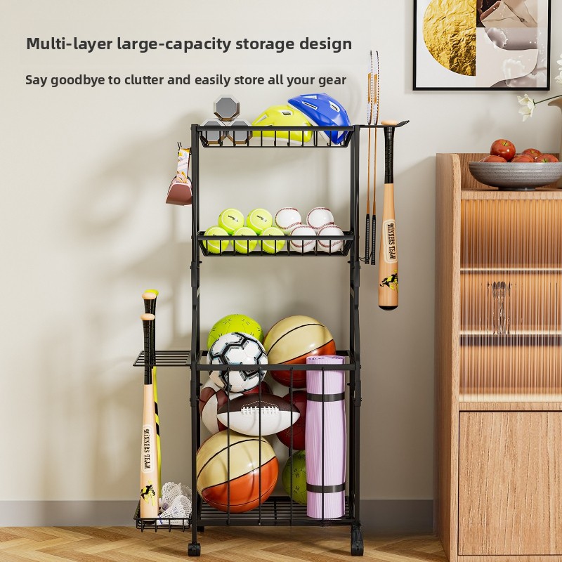 Стеллаж для хранения спортивно – обзор и цена Sports Equipment Trolley