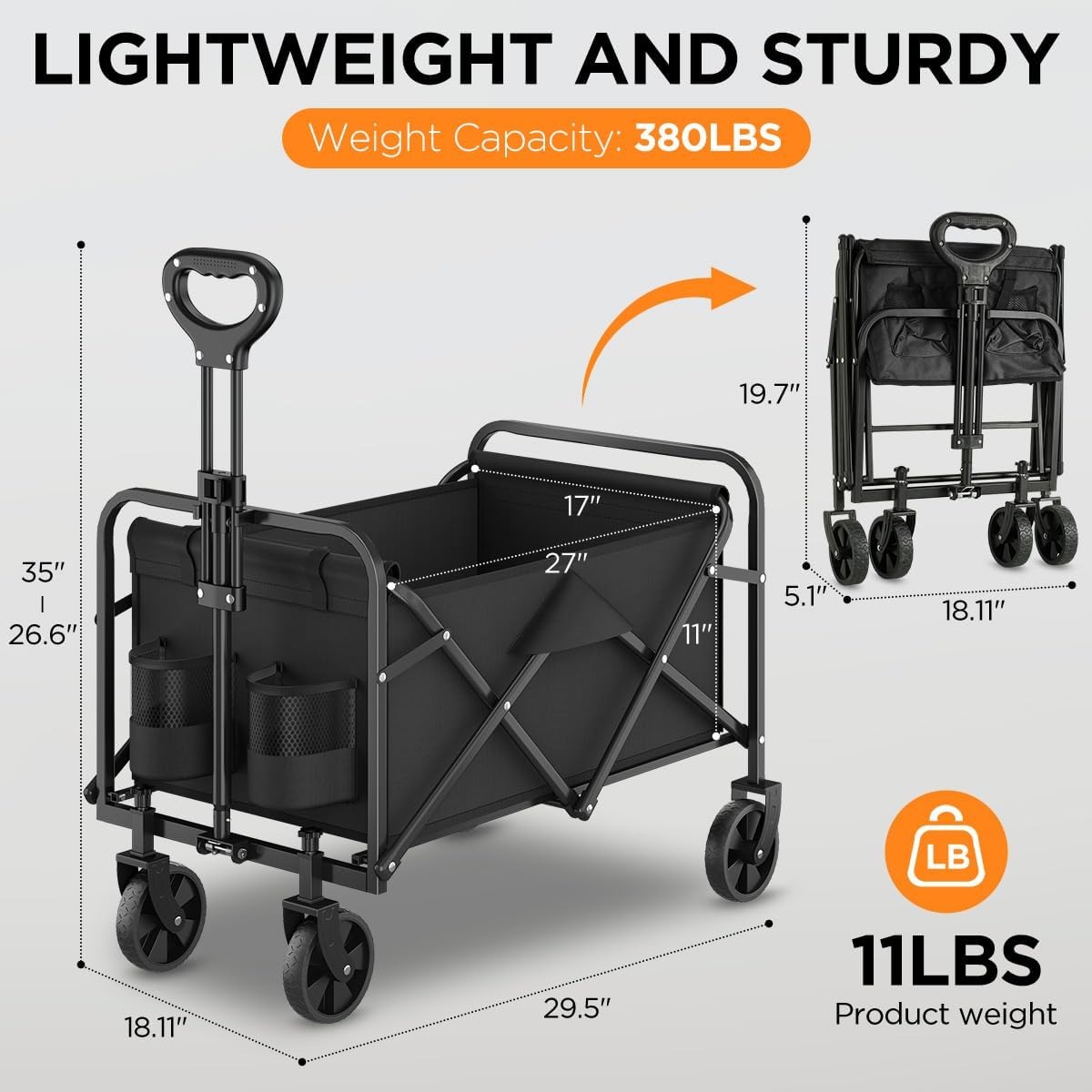 Складная тележка повышенной пр – обзор и цена Sports Equipment Trolley