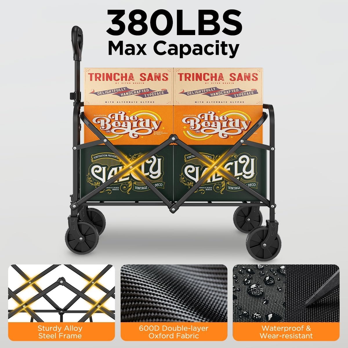 Складная тележка повышенной пр – обзор и цена Sports Equipment Trolley